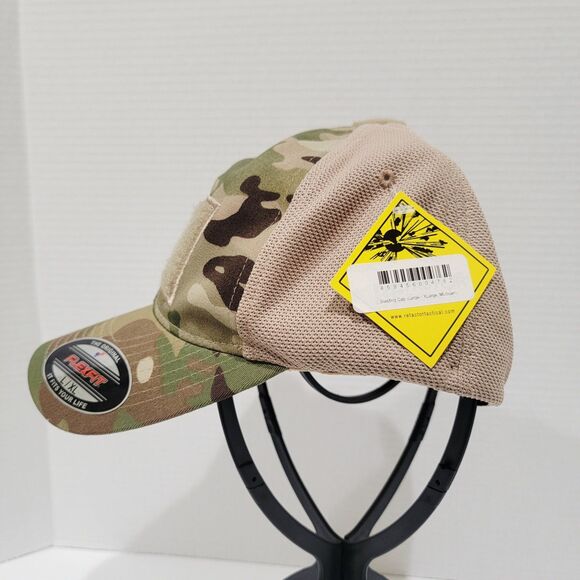 Re Factor Blasting Cap Tactical Hat L/XL FlexFit Multicam Camo US Army Patch - Picture 6 of 15